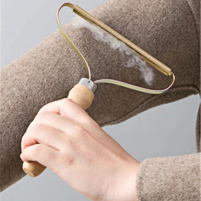 Brosse anti-bouloches et poils d'animaux portable pour tapis, manteaux en laine, vêtements, rasoir manuel, outil de nettoyage.