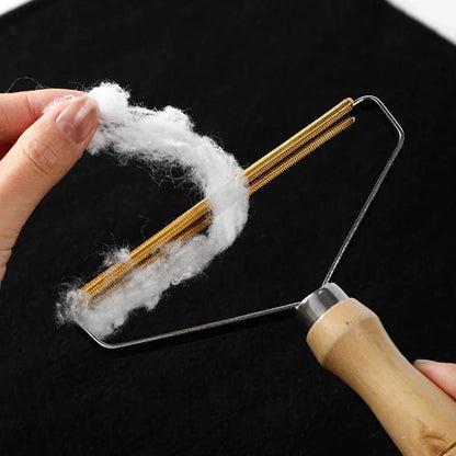 Brosse anti-bouloches et poils d'animaux portable pour tapis, manteaux en laine, vêtements, rasoir manuel, outil de nettoyage.