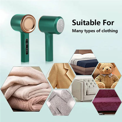 Quitapelusas para ropa, recargable, eléctrico, portátil, para eliminar pelusas de la ropa y tejidos, recortador de pelusas